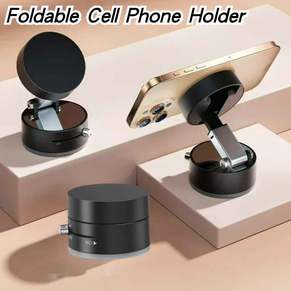 Phone Accessories Stand - High Performance Magnetic Vacuum Holder Foldable