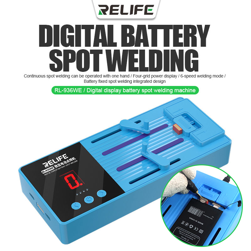 Phone Sanitizer Uv - RL-936WE Digital Display Battery Spot Welding
