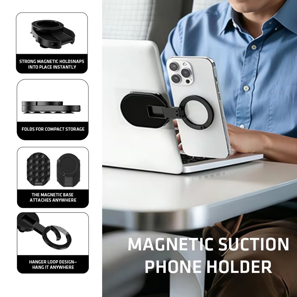 Phone Accessories Stand - MA39 Magnetic Foldable Phone Stand Universal