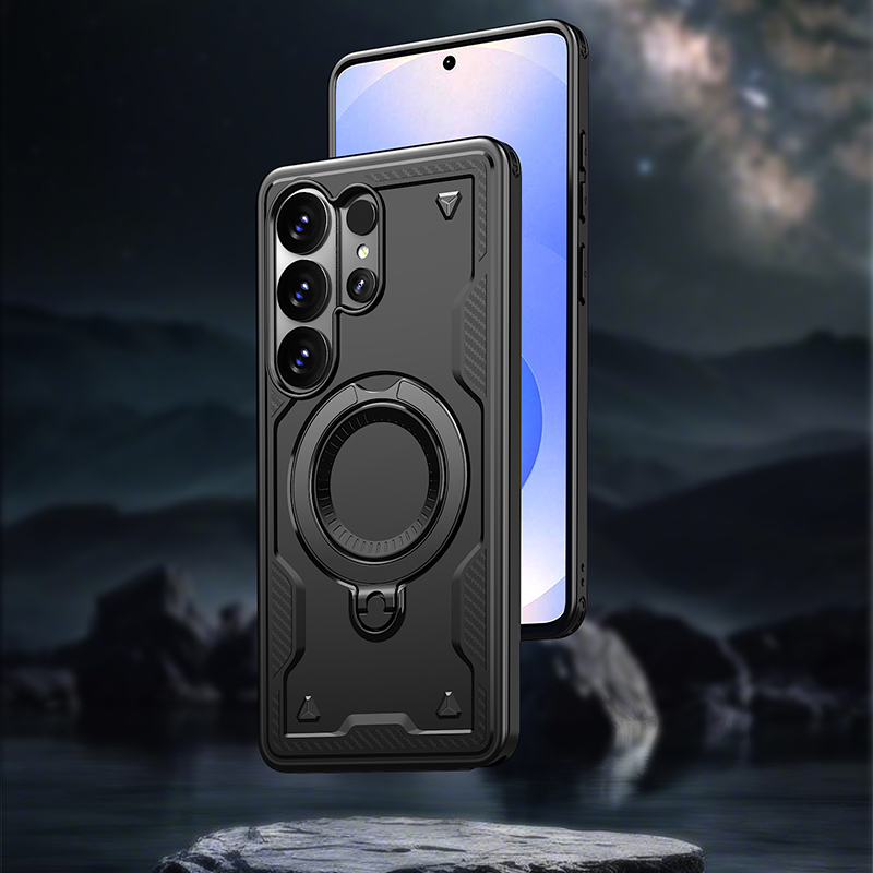 Phone Accessories Stand - 360° Rotating Stand Shockproof Phone Case