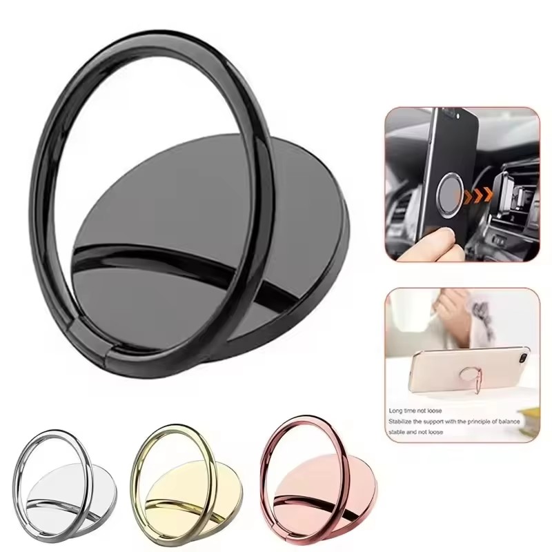 Phone Accessories Stand - Finger Ring Mobile Phone Holder for