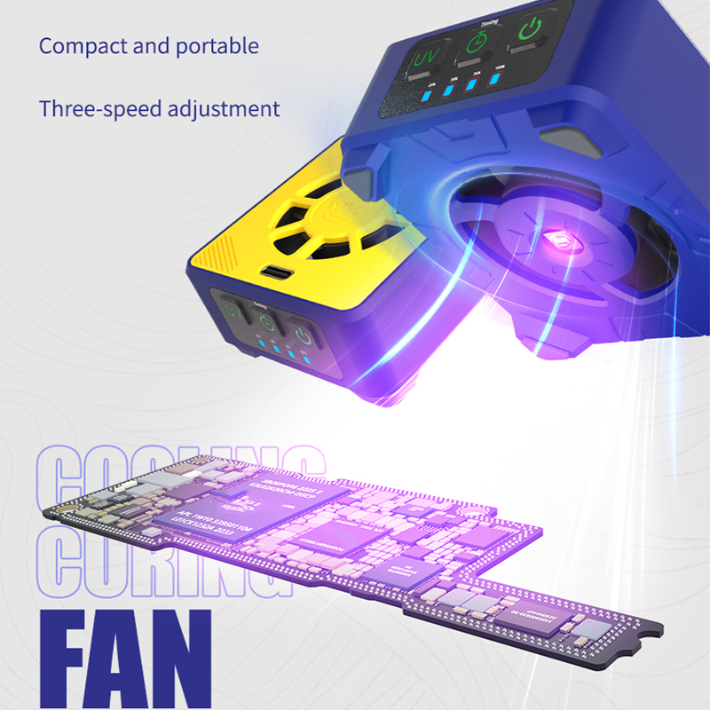 Phone Sanitizer Uv - MECHANIC CUV-3 Cooling and Curing Fan