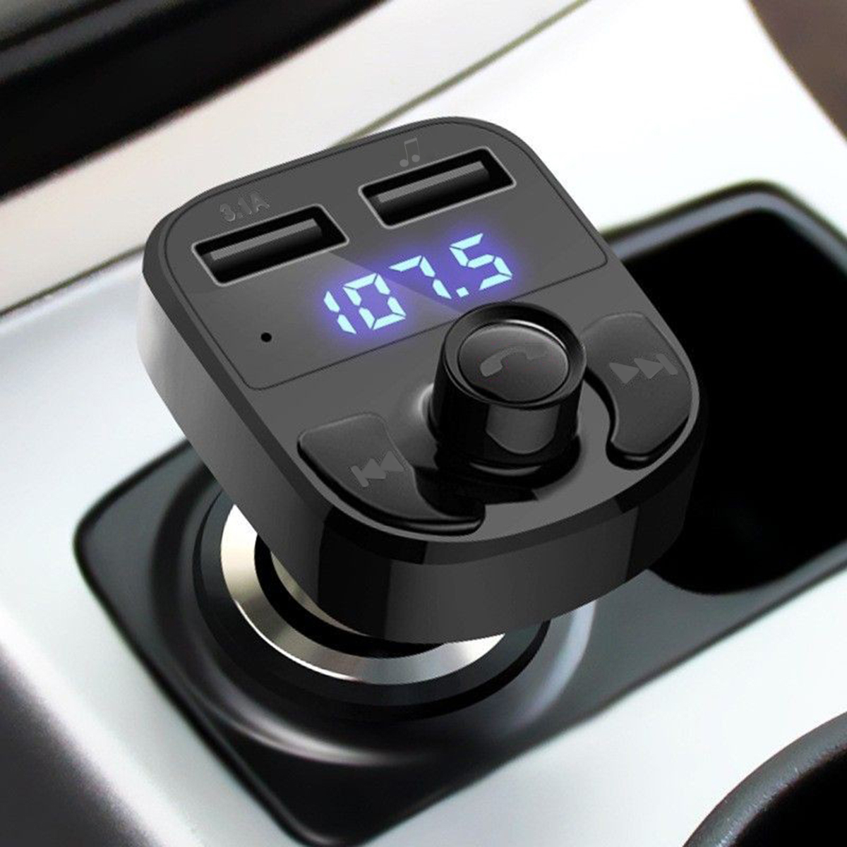 Bluetooth FM Transmitter Car C - Phone Accessories You Need recension och pris