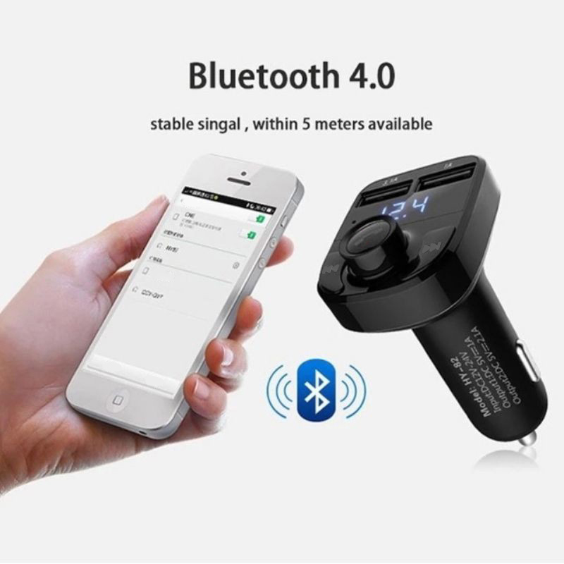 Bluetooth FM Transmitter Car C - Phone Accessories You Need recension och pris