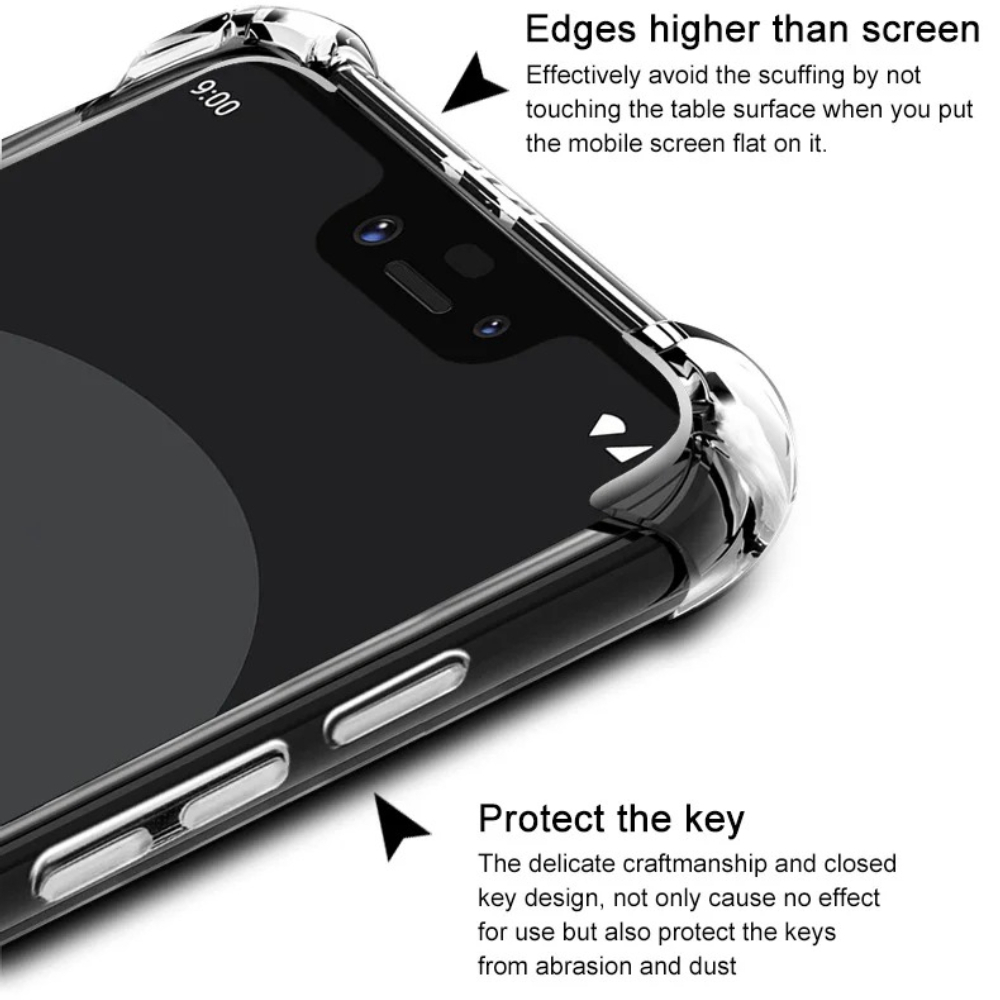 Luxury Clear Case for Samsung  - Phone Accessories Online Shop recension och pris