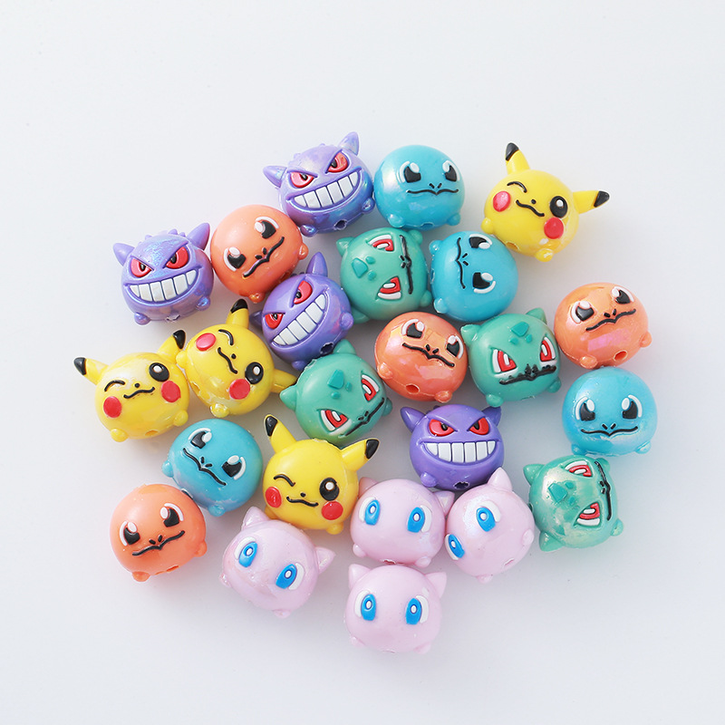 12pcs Pokémon Bead DIY Mobile  - Phone Accessories Doll recension och pris