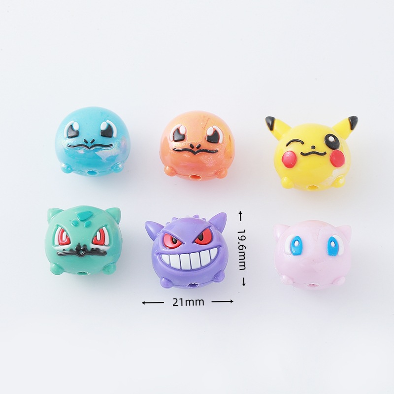 12pcs Pokémon Bead DIY Mobile  - Phone Accessories Doll recension och pris