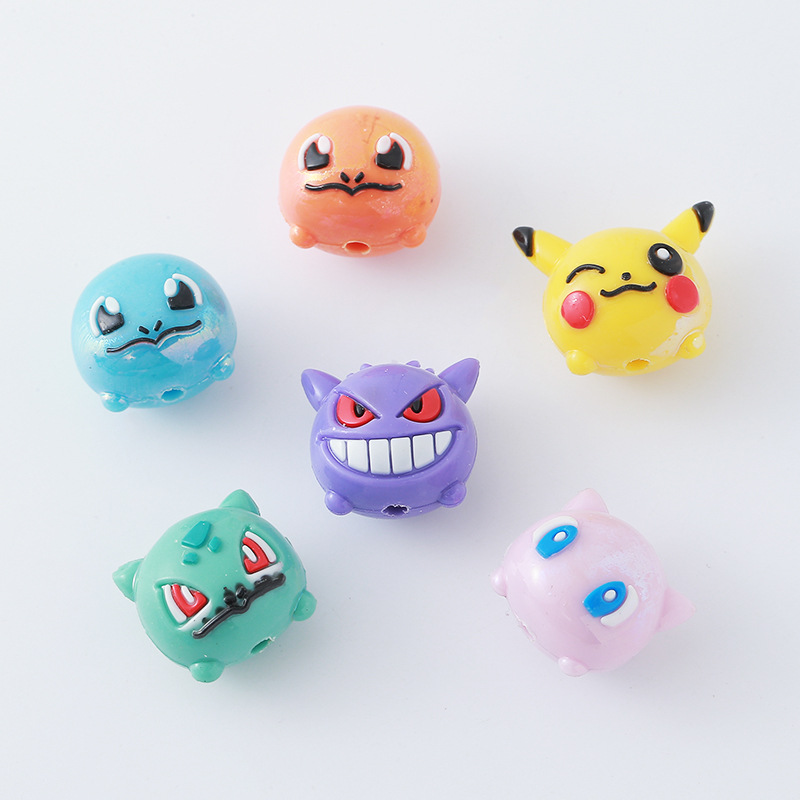 12pcs Pokémon Bead DIY Mobile  - Phone Accessories Doll recension och pris