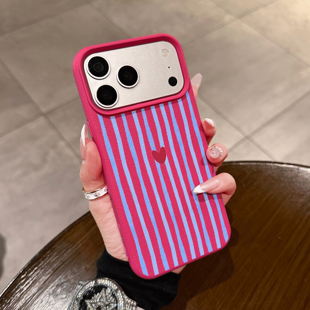 Vertical Stripes Hearts Phone  - Phone Accessories Iphone recension och pris