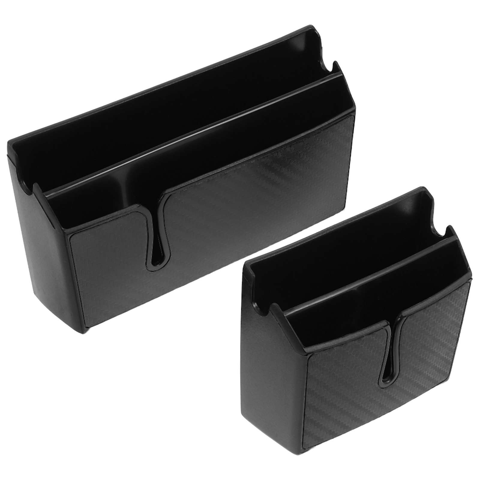 2Pcs Durable PVC Car Organizer - Phone Accessories Design recension och pris