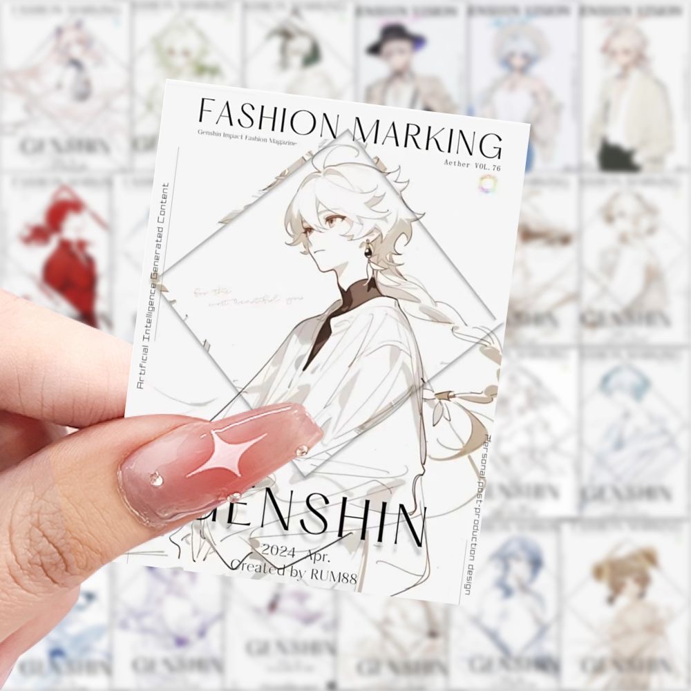 189 Genshin Impact character s - Phone Accessories Poster recension och pris