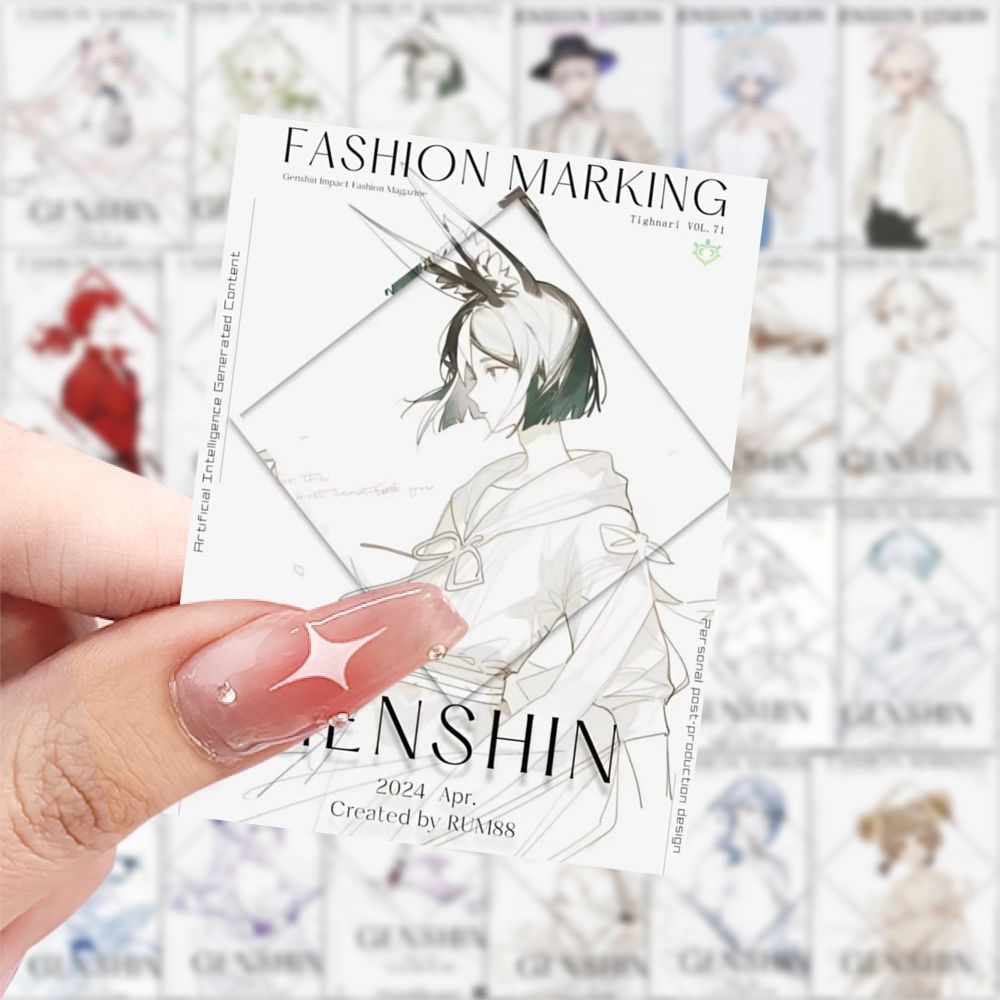 189 Genshin Impact character s - Phone Accessories Poster recension och pris