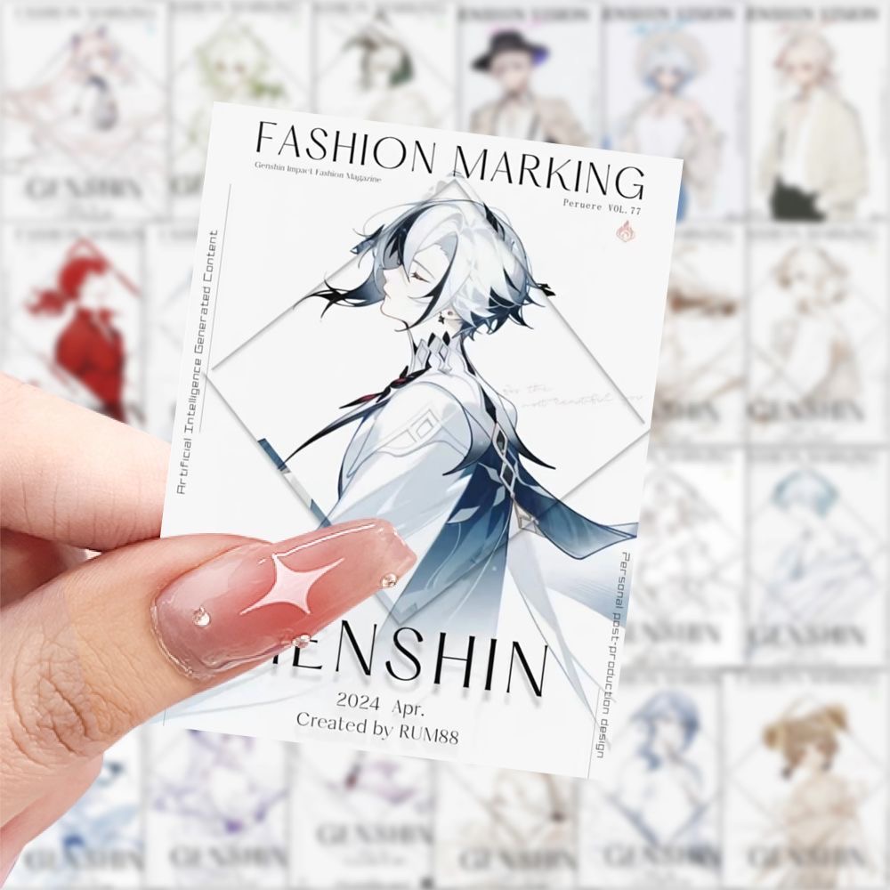 189 Genshin Impact character s - Phone Accessories Poster recension och pris