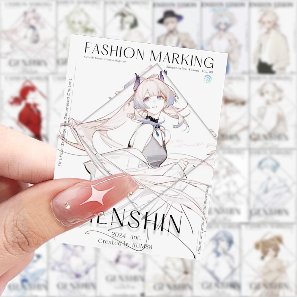 189 Genshin Impact character s - Phone Accessories Poster recension och pris