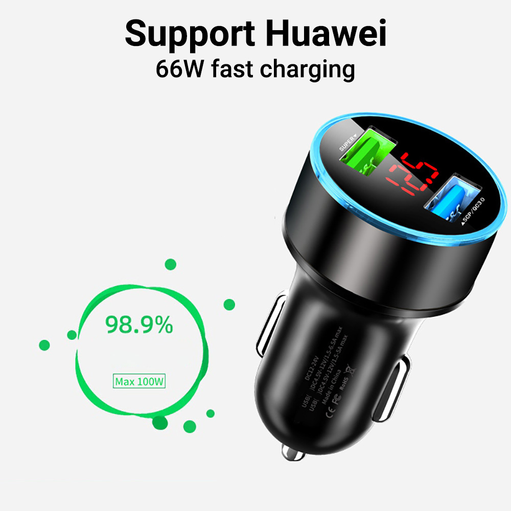 66W PD QC3.0 Dual Port Car Cha - Phone Accessories You Need recension och pris
