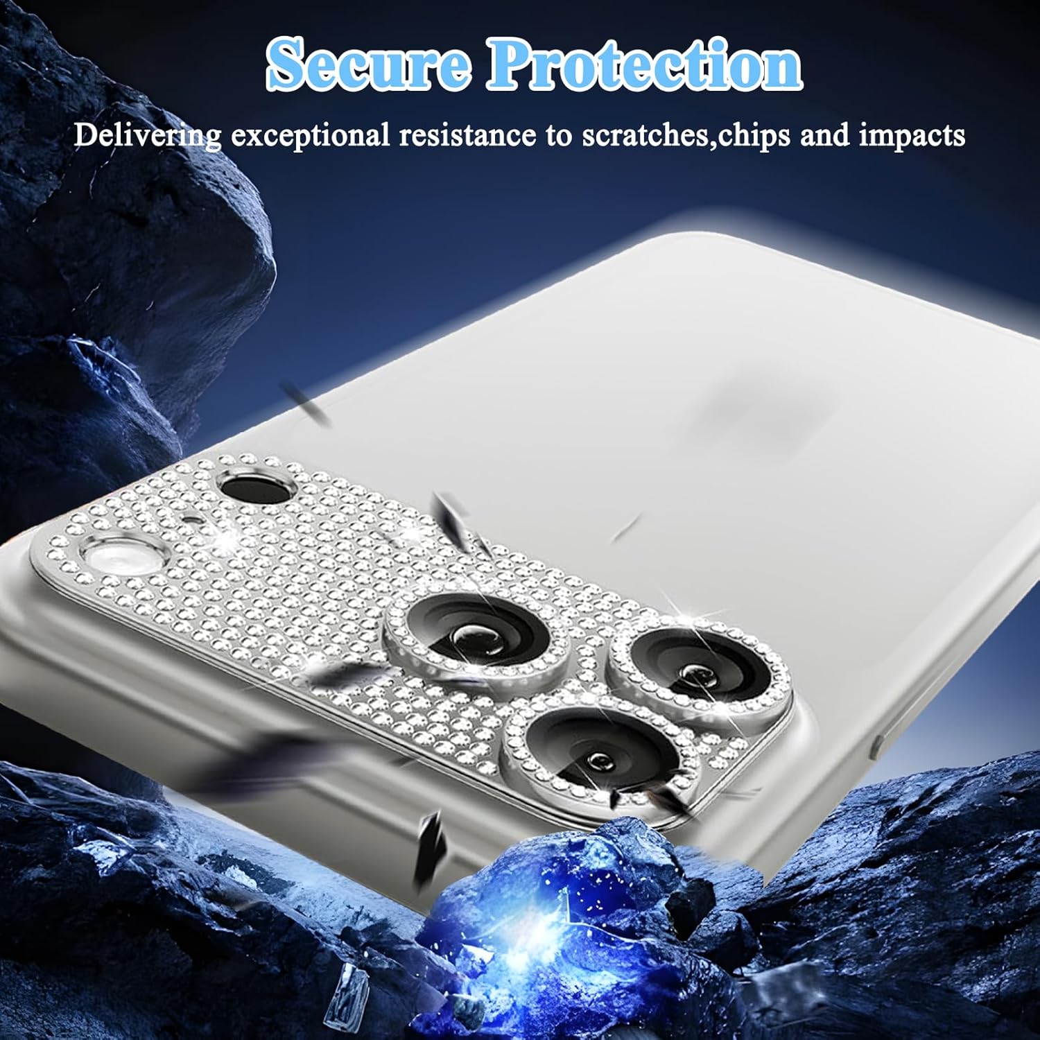 Glitter Diamond Camera Lens Pr - Phone Accessories Design recension och pris