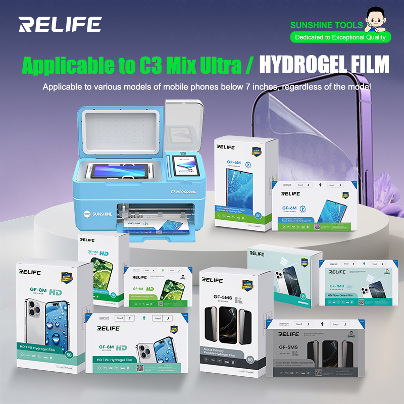 RELIFE GF-1M GF-5MS HD TPH Hyd - Phone Sanitizer Uv recension och pris