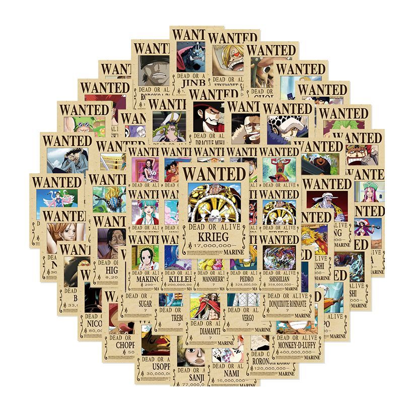140pcs One Piece Bounty Sticke - Phone Accessories Poster recension och pris