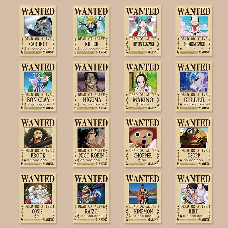 140pcs One Piece Bounty Sticke - Phone Accessories Poster recension och pris