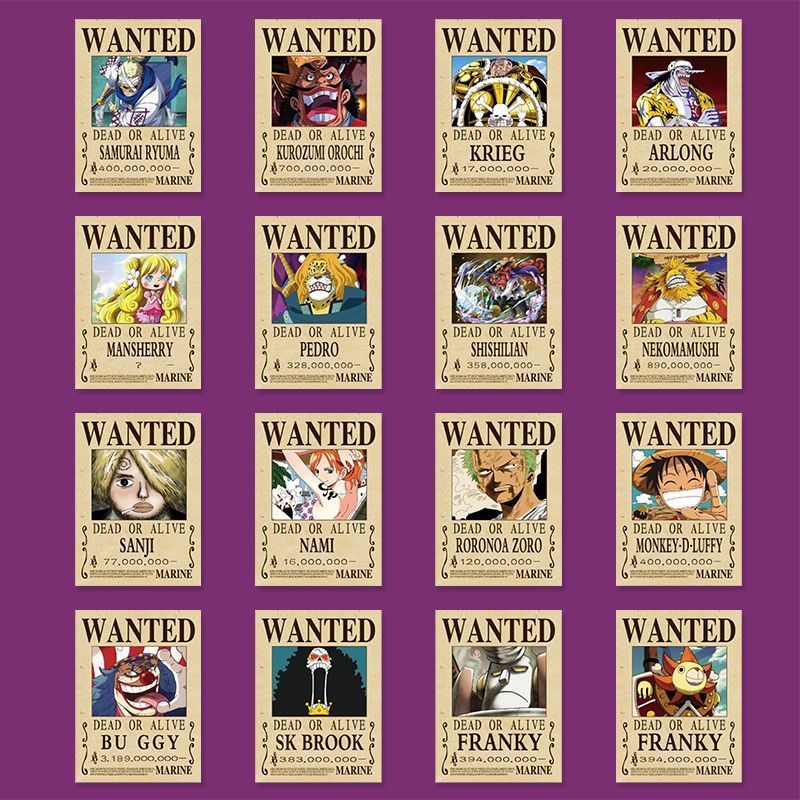 140pcs One Piece Bounty Sticke - Phone Accessories Poster recension och pris