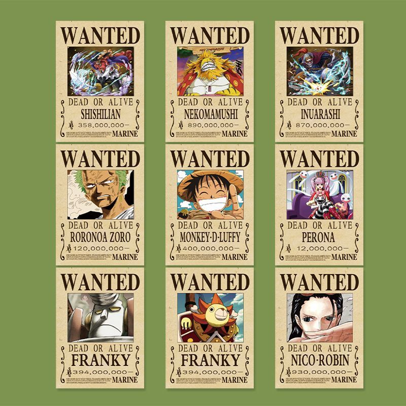 140pcs One Piece Bounty Sticke - Phone Accessories Poster recension och pris