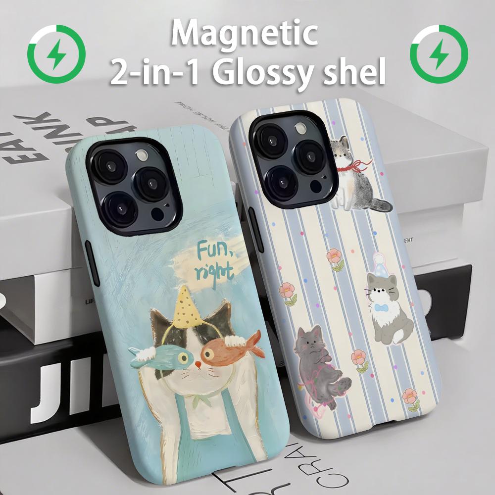 Cute cats and dogs  Phone Case - Phone Accessories Iphone recension och pris