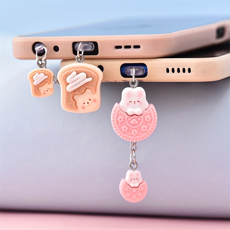 Mobile Phone Dust Plug, Pink B - Yellow Phone Accessories recension och pris