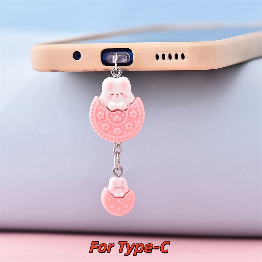 Mobile Phone Dust Plug, Pink B - Yellow Phone Accessories recension och pris