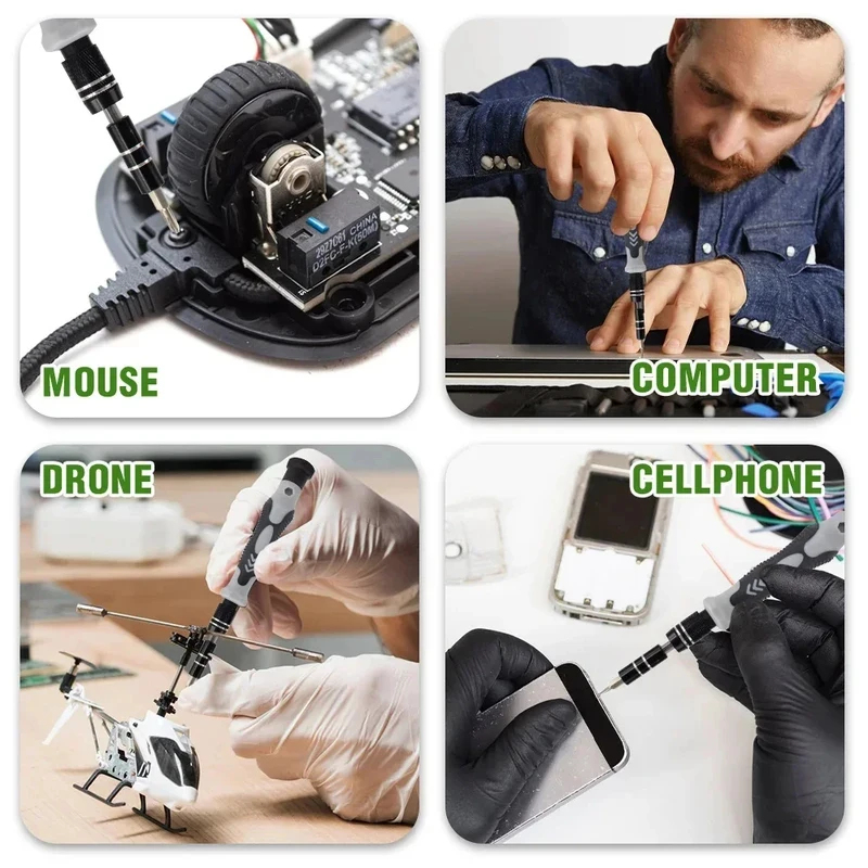 Portable 115in1 Magnetic Screw - Phone Accessories Kit recension och pris