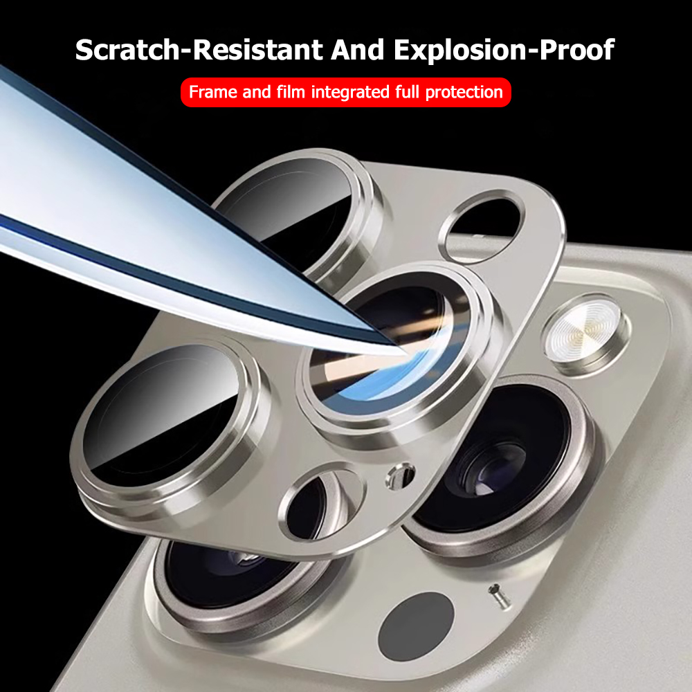 Metal Tempered Glass Cover Cam - Phone Accessories Design recension och pris