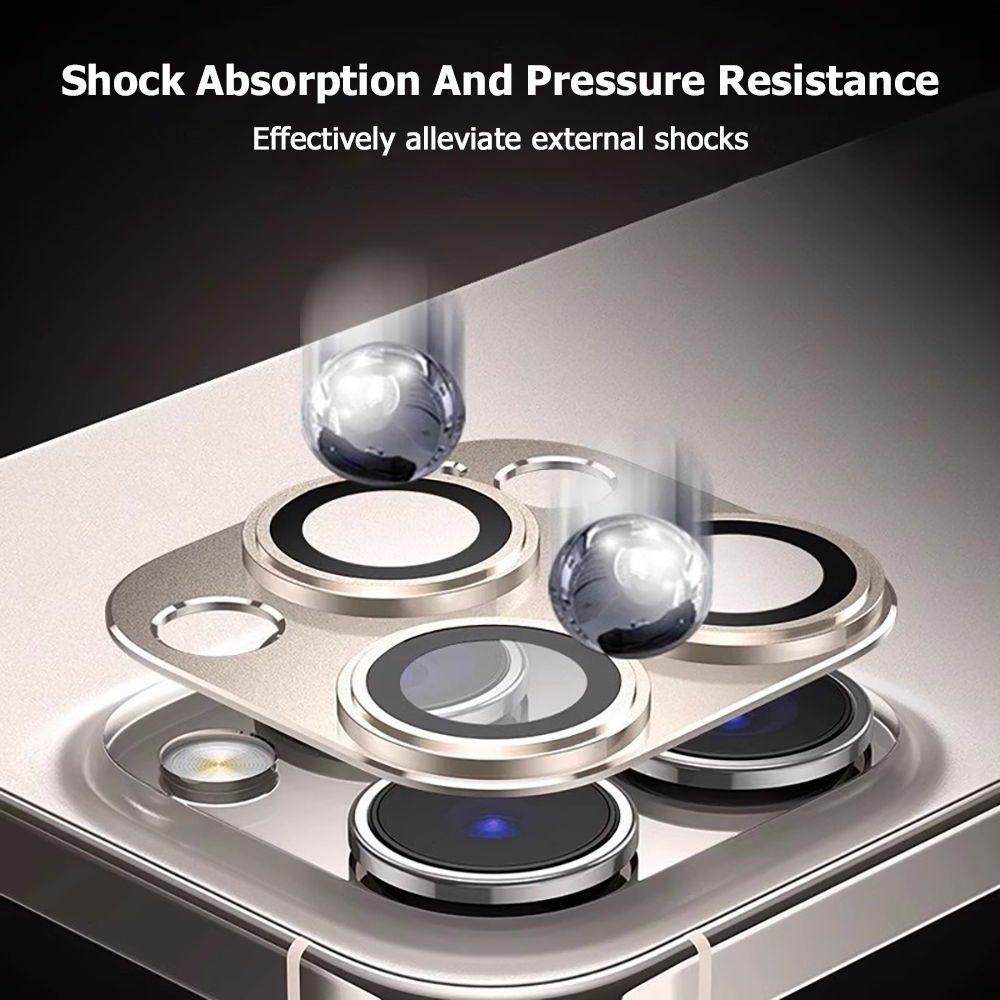 Metal Tempered Glass Cover Cam - Phone Accessories Design recension och pris
