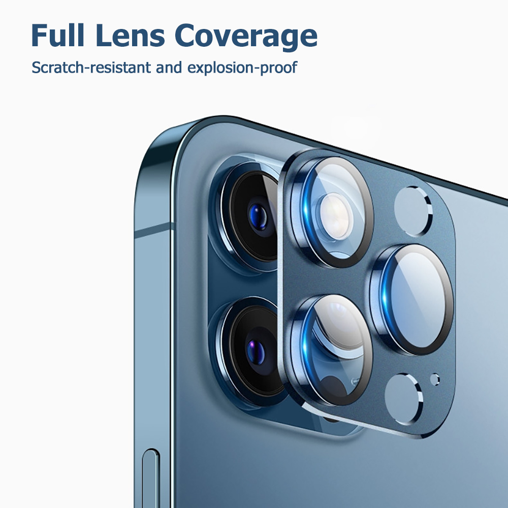 Metal Tempered Glass Cover Cam - Phone Accessories Design recension och pris