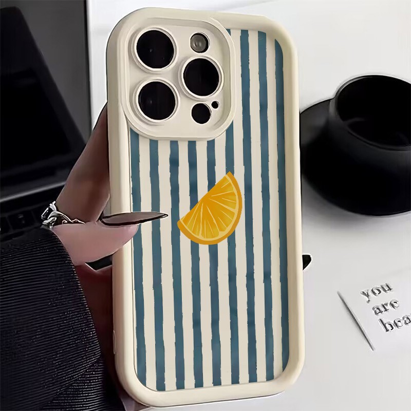 Striped Lemon Slice Pattern Ph - Phone Accessories Iphone recension och pris