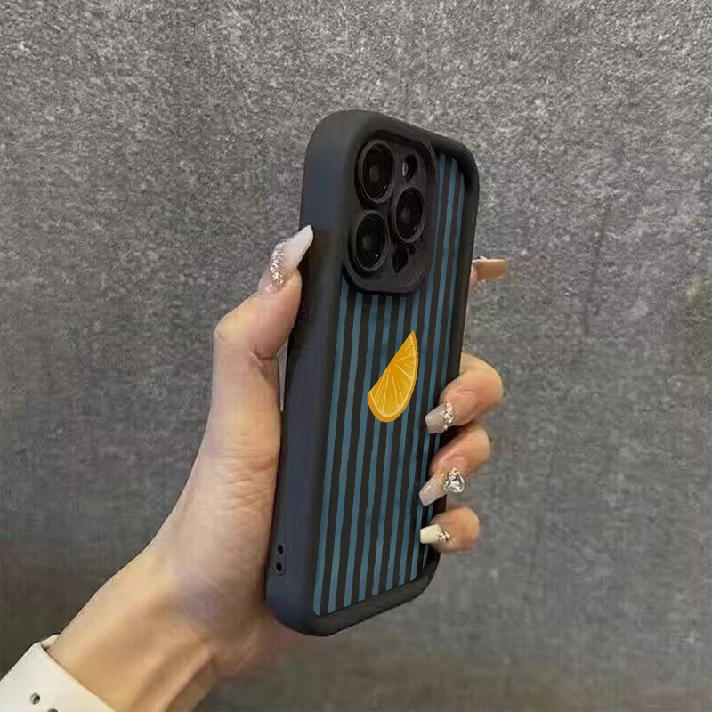 Striped Lemon Slice Pattern Ph - Phone Accessories Iphone recension och pris