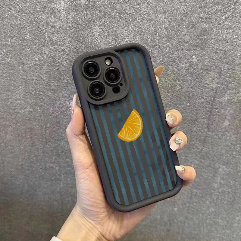 Striped Lemon Slice Pattern Ph - Phone Accessories Iphone recension och pris
