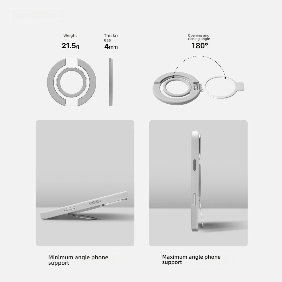 Double-Sided Magnetic Silicone - Phone Accessories Stand recension och pris