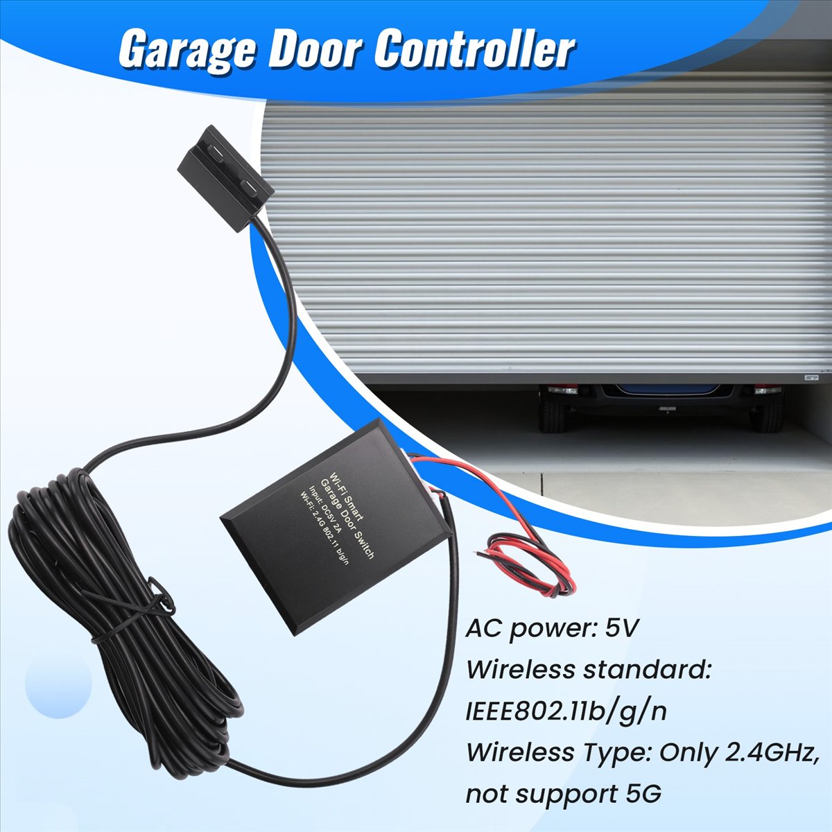 Active Phase Smart Garage Door - Phone Accessories You Need recension och pris