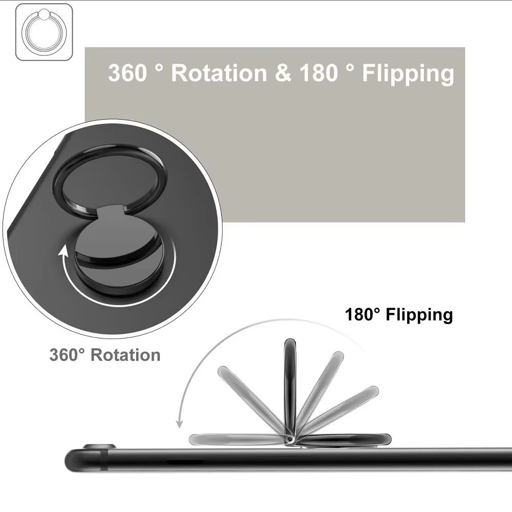 Finger Ring Mobile Phone Holde - Phone Accessories Stand recension och pris