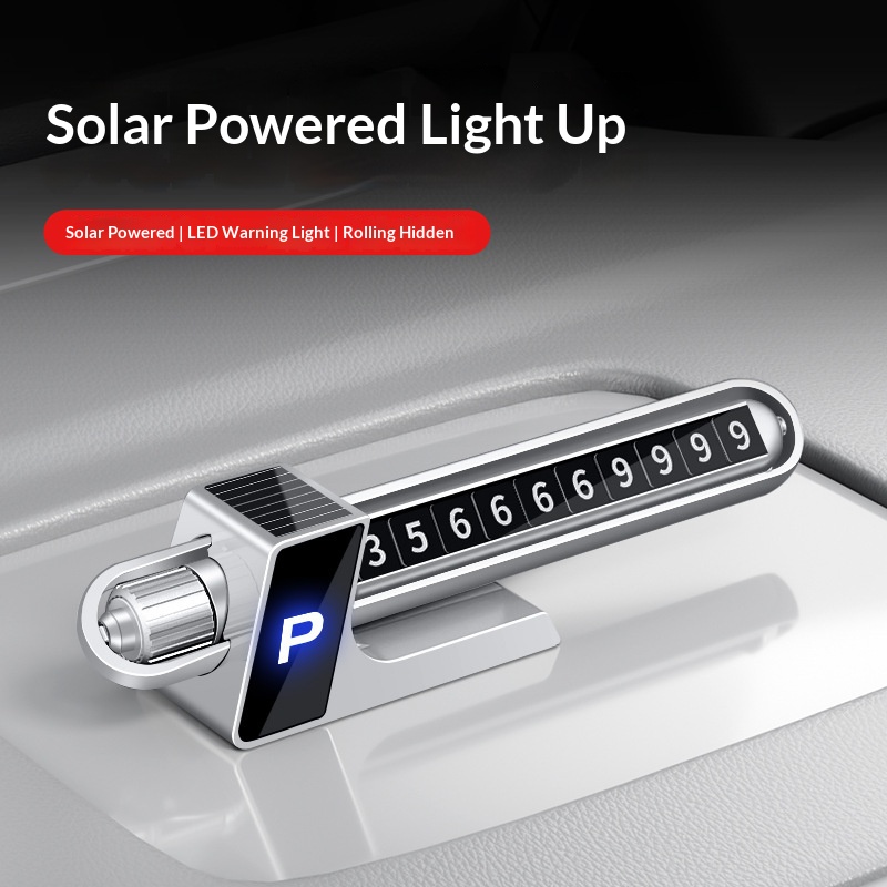 Solar Powered LED Parking Phon - Phone Accessories You Need recension och pris