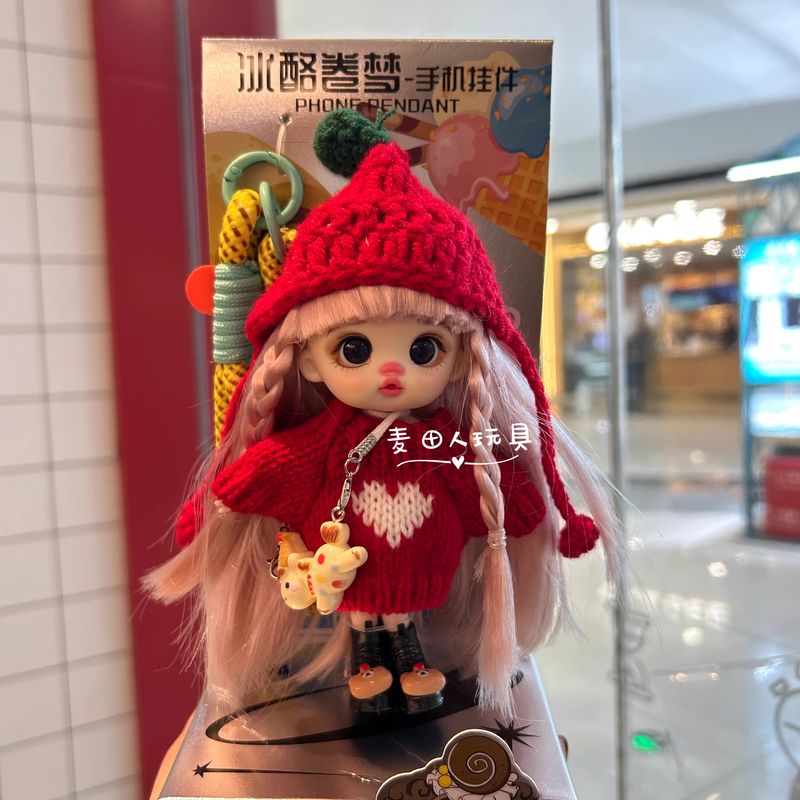 14cm Mini Doll Bjd Dress Up Gi - Phone Accessories Doll recension och pris