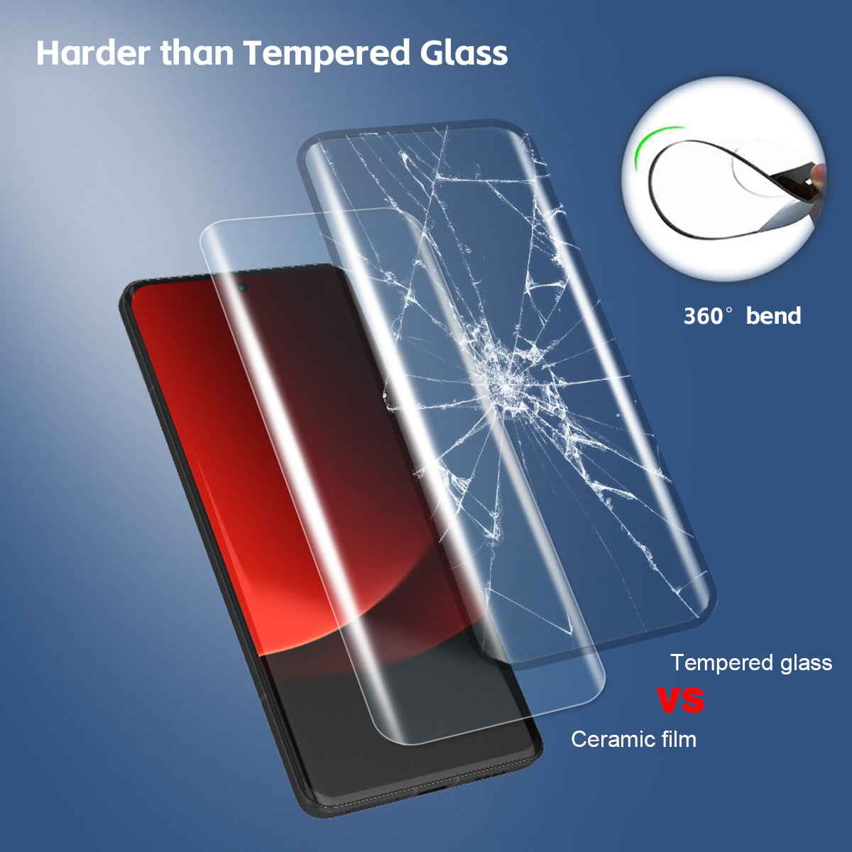 3PCS Full Curved Ceramic Scree - Phone Accessories Online Shop recension och pris