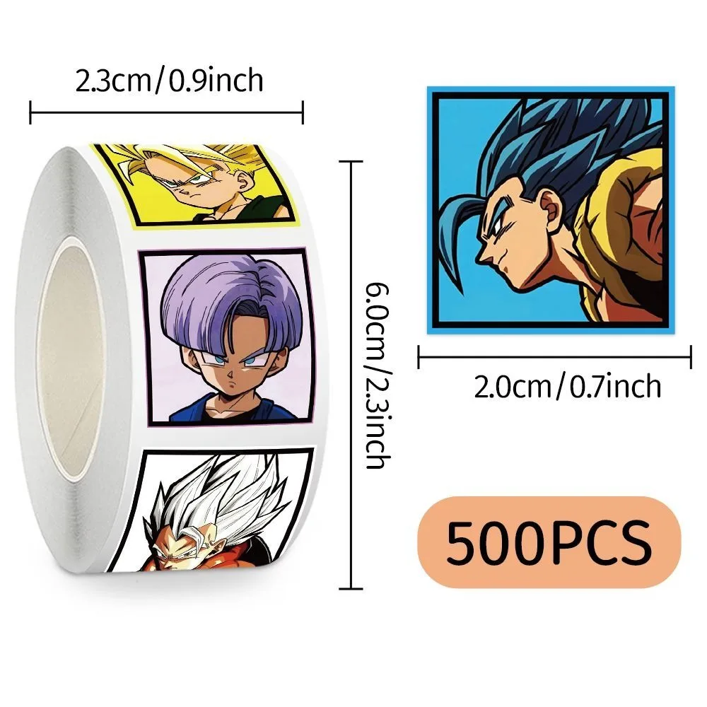 500 PCS Dragon Ball Roll Stick - Phone Accessories Poster recension och pris