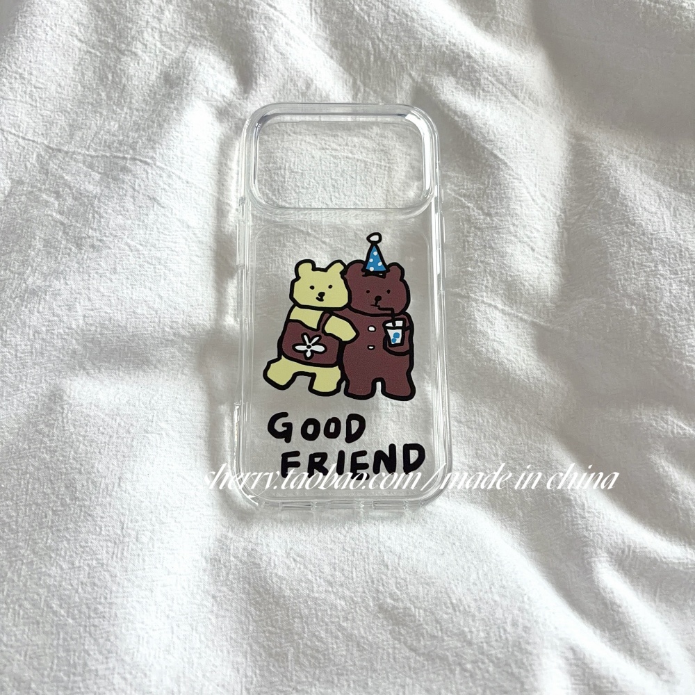 Korean Ins Cute Yellow & Brown - Yellow Phone Accessories recension och pris