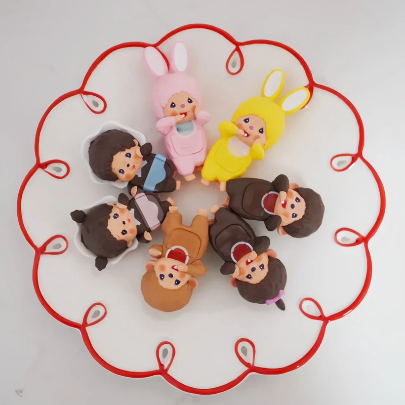 Anime Figure Mengqiqi Lying Po - Phone Accessories Doll recension och pris