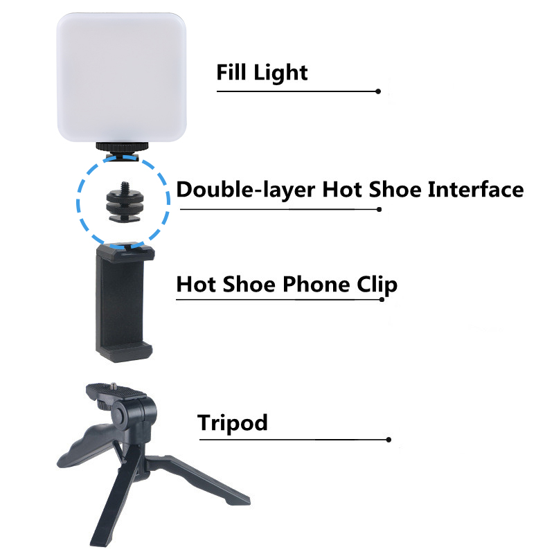 1/4 Hot Shoe Mount Phone Holde - Phone Accessories Kit recension och pris