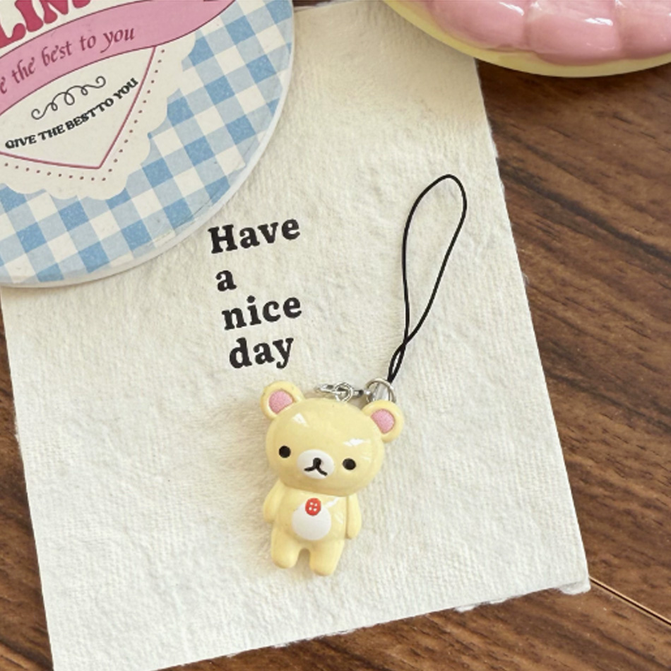 2pcs/set Kawaii Rilakkuma Easy - Phone Accessories Doll recension och pris