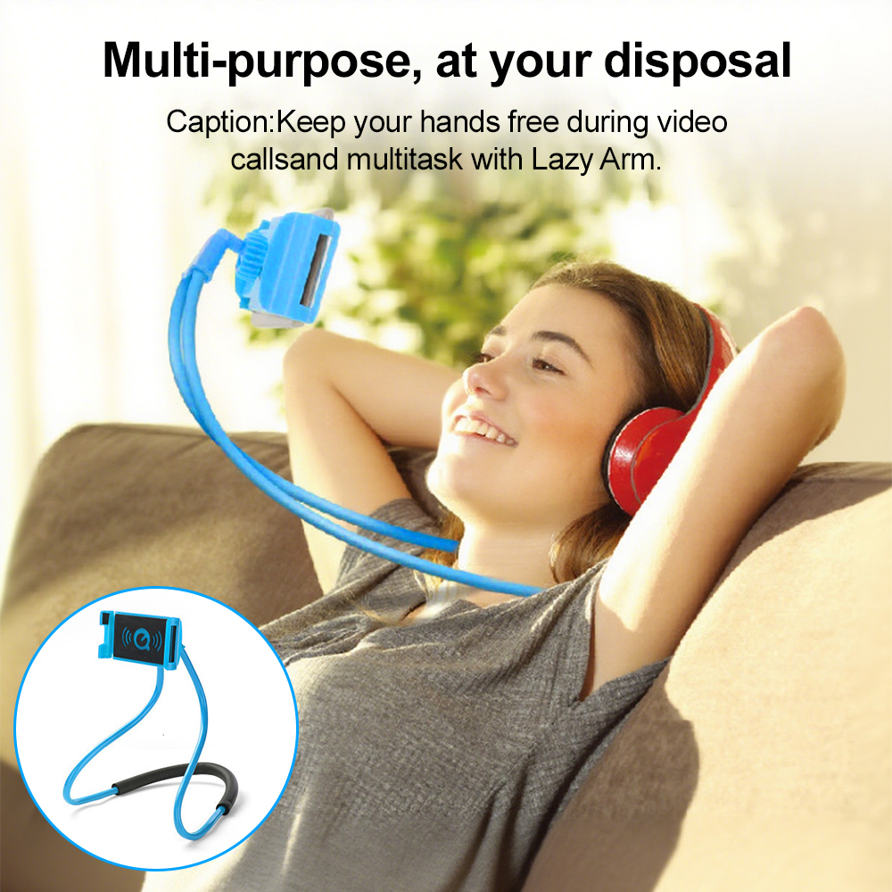 Neck Hanging Lazy Phone Stand  - Phone Accessories You Need recension och pris